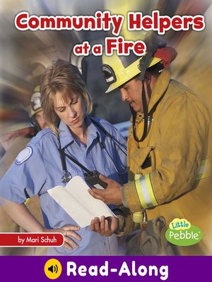 cover image of Community Helpers at a Fire